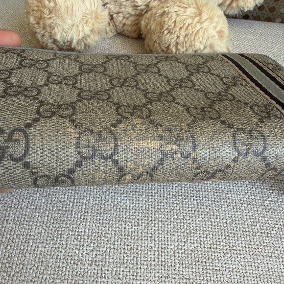 Gucci GG Canvas Zippy Wallet with COA - Picture 11 of 16
